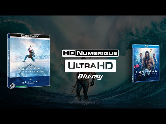 Aquaman and the Lost Kingdom (2023) : 4K Ultra HD vs Blu-ray Comparison (+ ATMOS Preview 🎧)