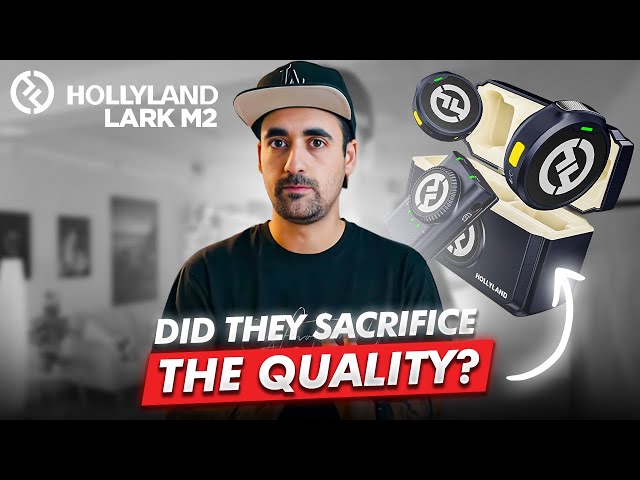Hollyland Lark M2 | microphones the size of a quarter!! Did they sacrifice the quality?