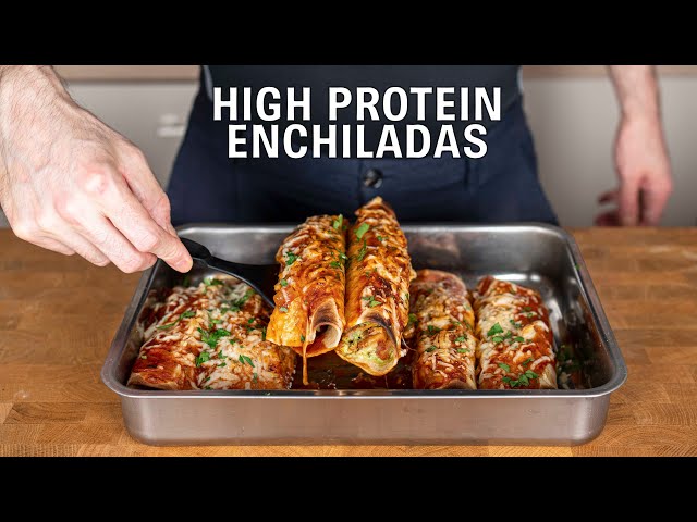 High Protein Enchiladas