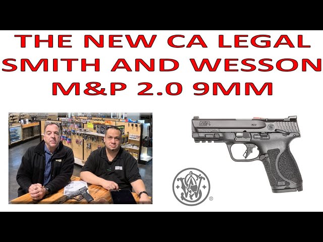 The NEW CA S&W M&P 2.0 Pistol Review