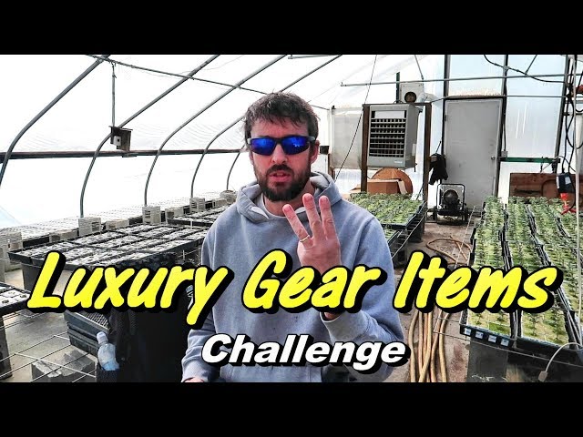 Backpacking Luxury Gear Items