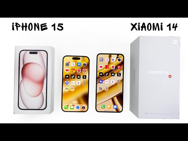 iPhone 15 vs Xiaomi 14 SPEED TEST
