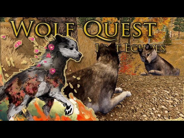 A WILD WOLF With a BEAR of an Appetite?! 🐺🦊 Wolf Quest: LOST ECHOES • #14