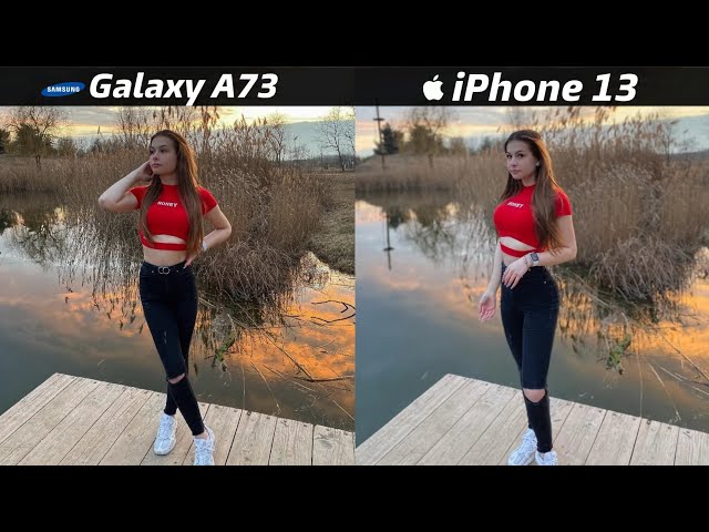 Samsung Galaxy A73 5g vs iPhone 13 Camera Test