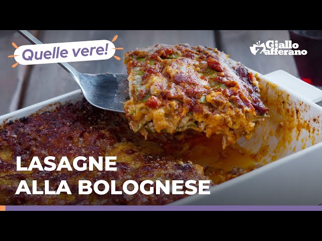 BEST HOMEMADE LASAGNA – 100% authentic Italian recipe!