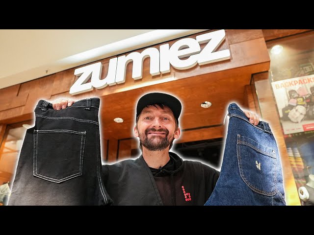 AARON KYRO BUYS BAGGY PANTS AT ZUMIEZ?!