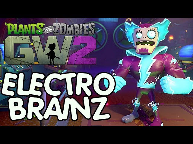 ELECTRO BRAINZ vs Graveyard Ops | Plants vs Zombie Garden Warfare 2 - Walkthrough #9