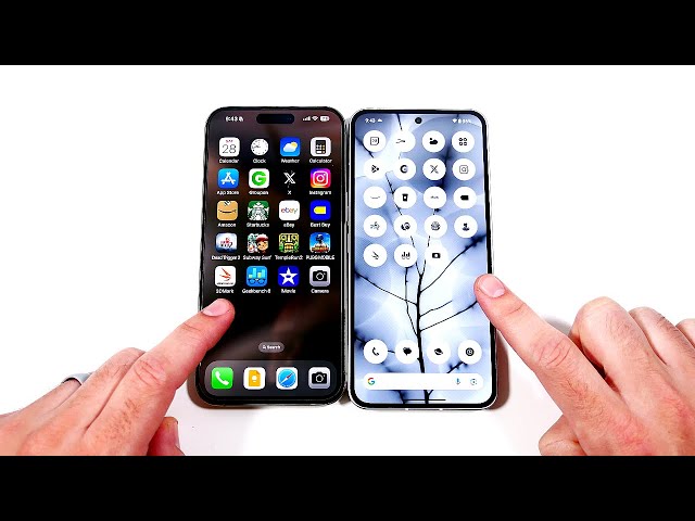 iPhone 15 Pro Max vs Nothing Phone 2 Speed Test
