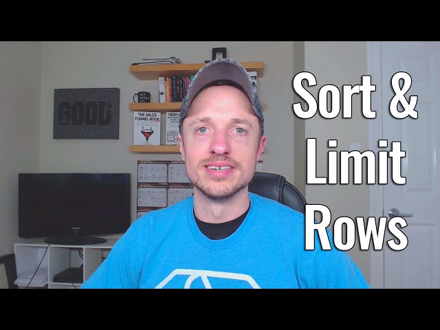 The ORDER BY and LIMIT Clauses in SQL to Help With Sorting