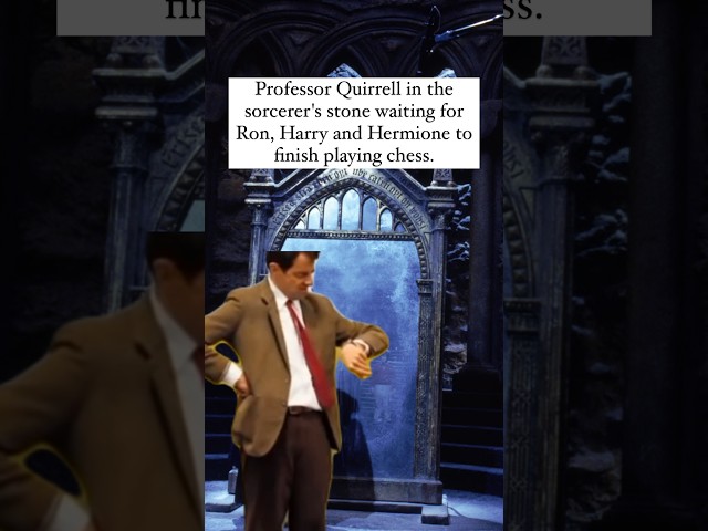Professor Quirrell Waiting On Harry Potter #harrypotter #harrypottermeme