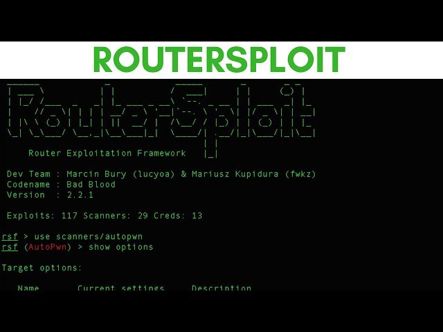 RouterSploit Complete Tutorial