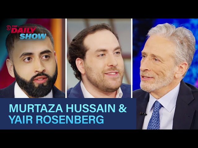 Murtaza Hussain & Yair Rosenberg — Israel-Palestine Paths to Peace | The Daily Show