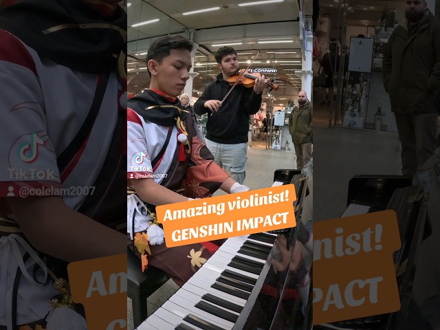 Amazing violin piano duet Dawn Winery from Genshin Impact #genshinimpact #impact4music #dawnwinery