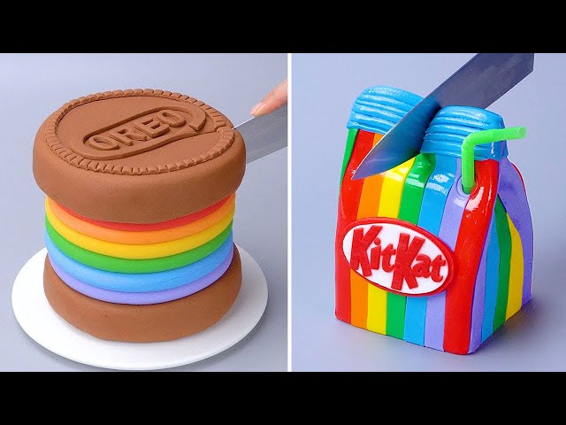 Wonderful KITKAT & OREO Fondant Cake Ideas | Perfect Chocolate Cake Decorating Compilation