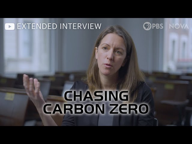 "Chasing Carbon Zero" Extended Interview with Melissa Lott - NOVA | PBS