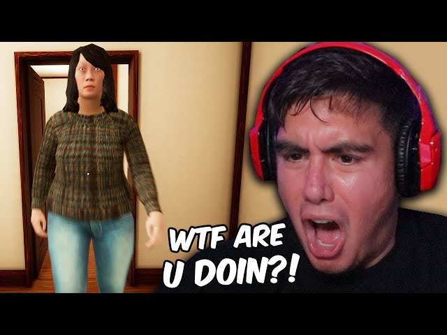 IM HOME ALONE & SHE RANG MY DOORBELL LATE AT NIGHT AND ISNT LEAVING WITHOUT ME?! | Free Random Games