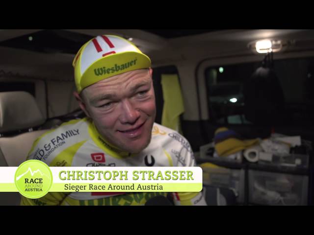 Race Around Austria 2014 - Das Magazin - Christoph Strasser Finish