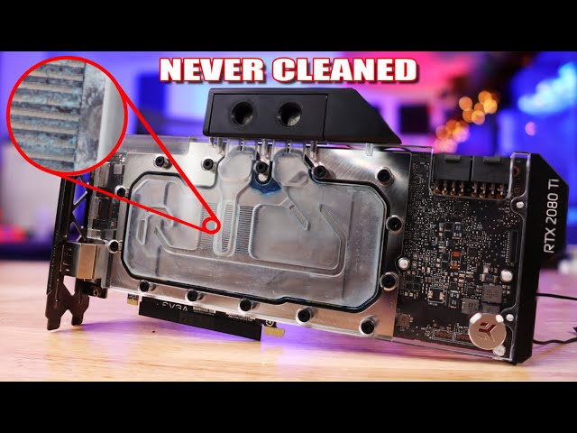 How to clean a WATERBLOCK