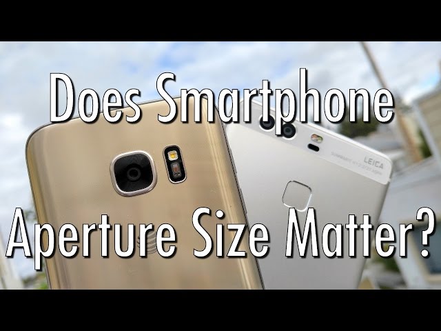 Does Phone Camera Aperture Size Matter? Huawei P9 vs Galaxy S7! | Pocketnow