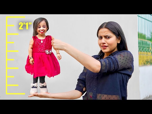 I Spent 24 Hours with the World's Shortest Woman !