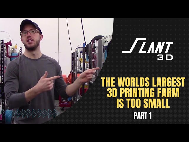 This Giant 3D Printing Farm is Too Small