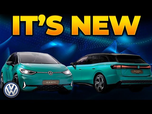 The Volkswagen’s  new electric  ID3 GTX is Finally Here!