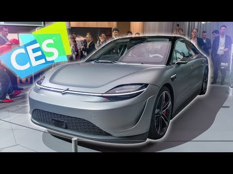 Dope Tech of CES 2020: Sony Made a Car?!