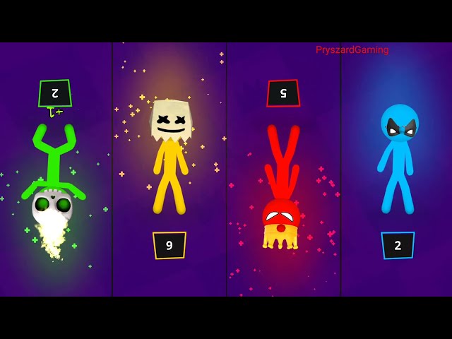 Stickman Party: 1 2 3 4 Player All New Mini Games Tournament Mode New Hats, Effects & Skins Mod