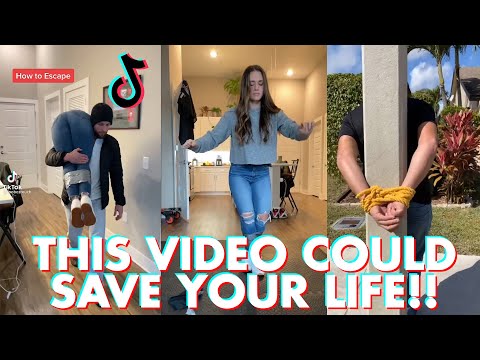 THIS VIDEO COULD SAVE YOUR LIFE! l How To Escape!! l TikTok Compilation