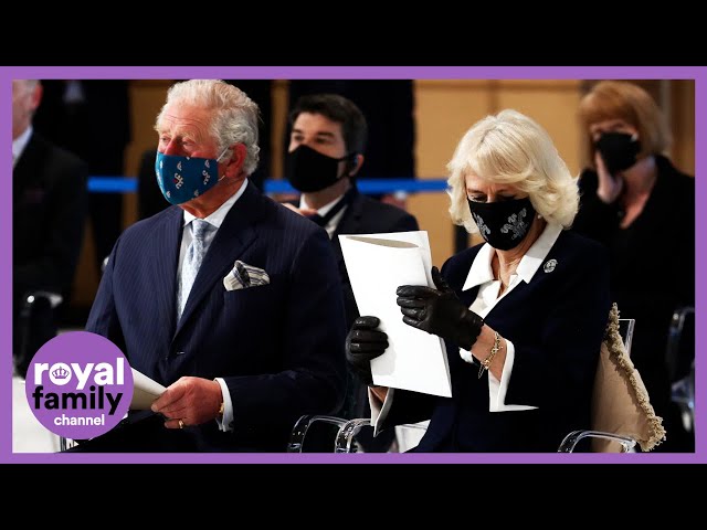 Prince Charles and Camilla Tour National Gallery and Mark Greek Independence War in Athens