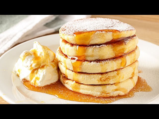 Recipe of juicy and easy homemade pancakes - Japanese hot cakes