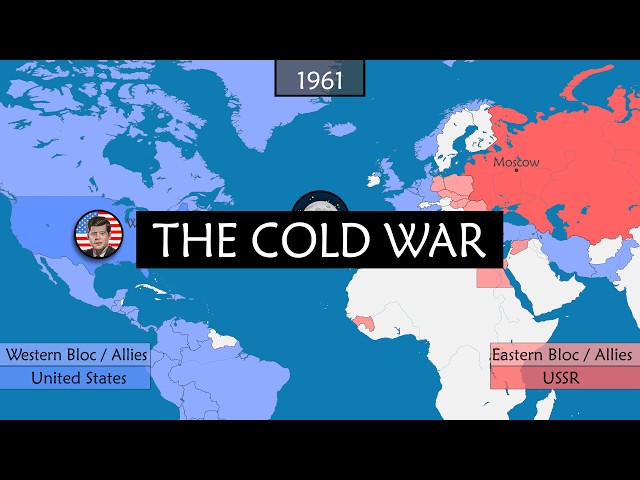 The Cold War - Summary on a Map (long version)