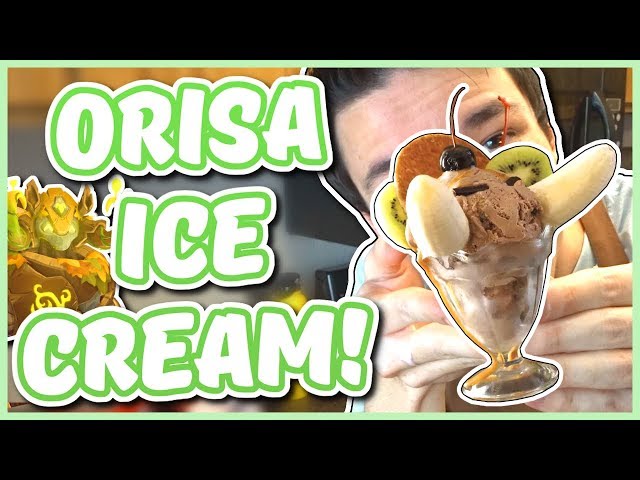 Overwatch - ORISA ICE CREAM SUNDAE RECIPE (Chef You Wack)