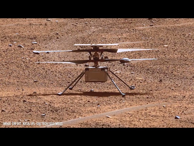 Reposition achieved! 56th flight of Ingenuity Mars Helicopter accomplished