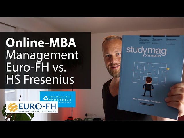 MBA-Fernstudium General Management: Euro-FH vs. Hochschule Fresensius – Master berufsbegleitend