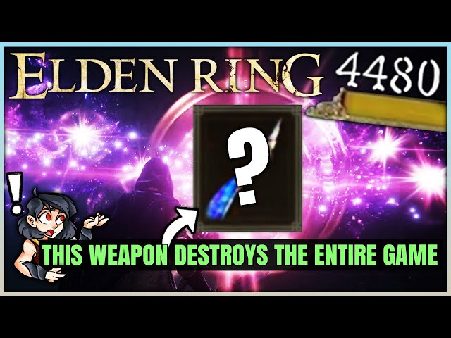 This Weapon is INSANELY OP - Best Int Build Weapon in Game - Wing of Astel Location - Elden Ring!