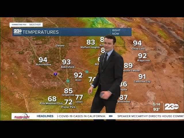 23ABC Evening weather update September 12, 2023