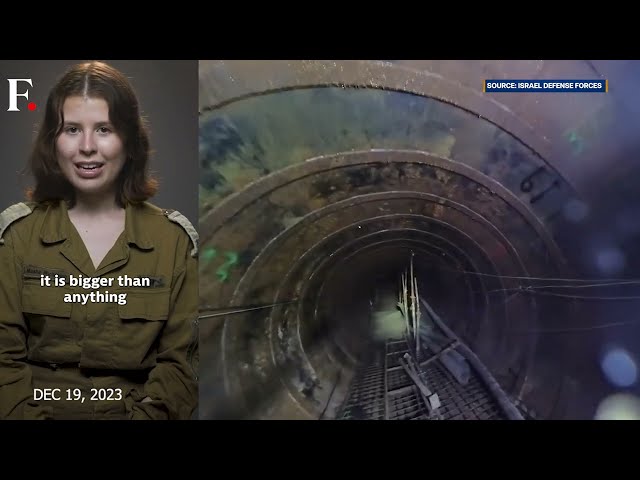 Israeli Video Shows The Webbed World of Hamas's Terror Tunnels Underneath Gaza