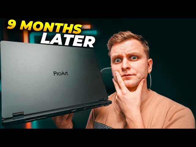 The GOOD & BAD 👉 Best OLED Creator Laptop? - ASUS ProArt Studiobook 16 [9 Months Later]