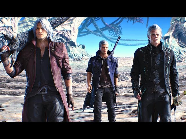Devil May Cry 5 - Game Movie (All Cutscenes) Full HD