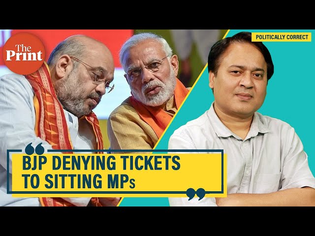Modi-Shah’s denial of BJP tickets to sitting MPs & MLAs: Why & how it’s not always about winnability