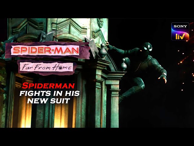 Spider-Man को मिला एक नया Ally | Spider-Man Far From Home | Hindi Dubbed | Action Scenes