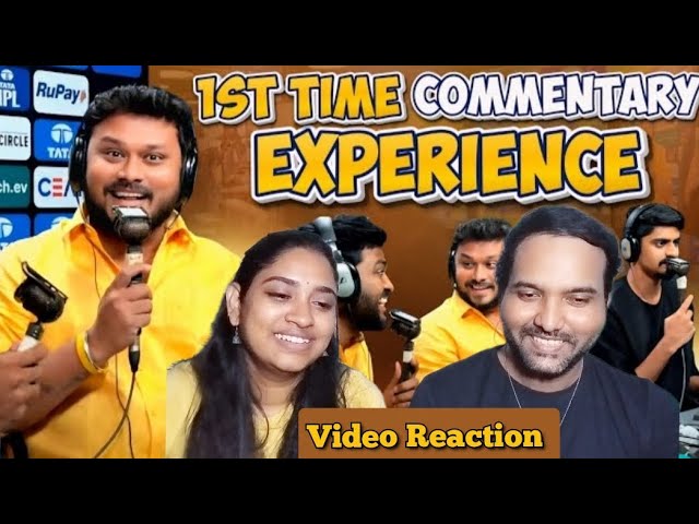 தல Dhoni-ய பாத்துட்டோம்🤪😜😁🤣 | Vj Siddhu Vlogs Video Reaction | Tamil Couple Reaction