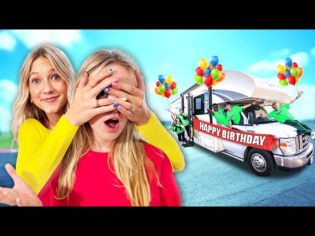 TWINS Turn 15 Years Old! SURPRISE Birthday! 🚐