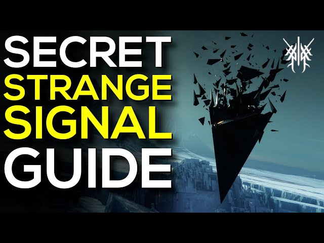 SECRET WORLD BOSS - Strange Signal Guide - Test of Light - Beyond Light -   Destiny 2