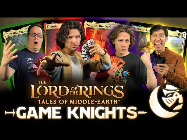 The Blue Beetle Plays MTG Lord of the Rings | Xolo Maridueña | Game Knights  62 | Magic Commander