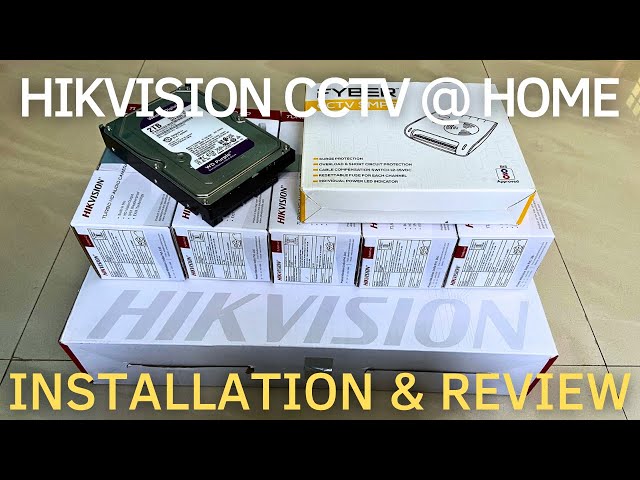 Hikvision 7200 DVR CCTV Setup - Experience & Overview