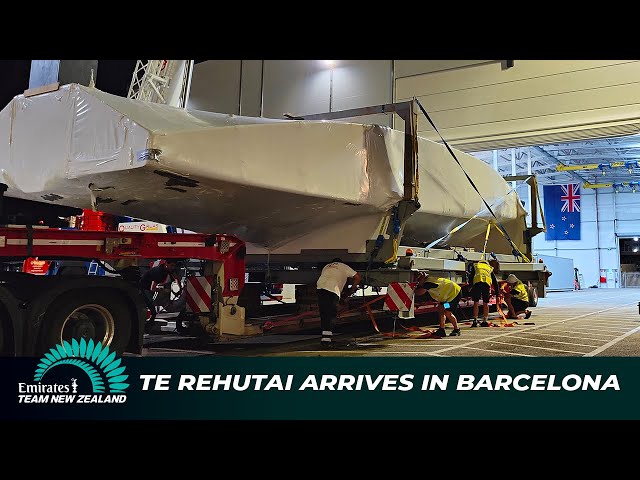 Te Rehutai Arrives in Barcelona
