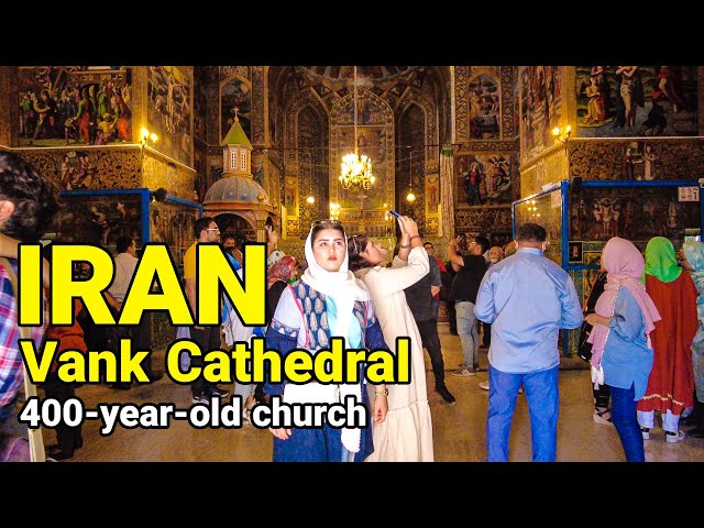 IRAN - Vank Cathedral, The Largest and Most Beautiful Church In IRAN Isfahan Vlog ایران