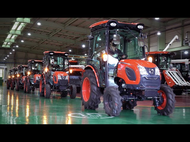 How a 70-Year-Old Korean Tractor Factory Mass-Produces Agricultural Tractors